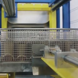 Parts washing basket